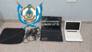Demoran a dos hombres con notebooks robadas en la madrugada