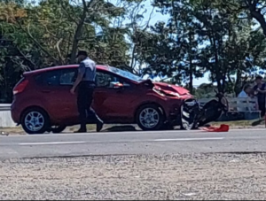 Un muerto tras un violento choque frontal en Ruta 12