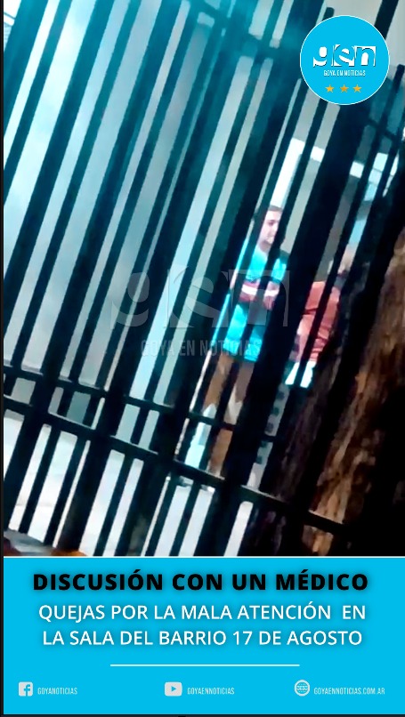 ESCANDALO EN LA SALA DE EMERGENCIAS DEL BARRIO 17 DE AGOSTO