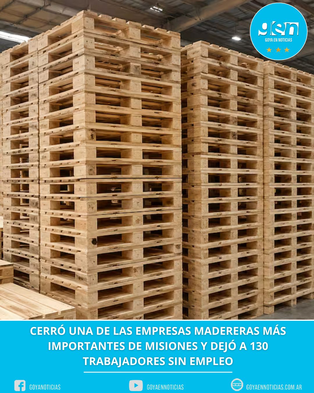 CERRÓ UNA DE LAS EMPRESAS MADERERAS MÁS IMPORTANTES DE MISIONES Y DEJO A 130 TRABAJADORES SIN EMPLEO