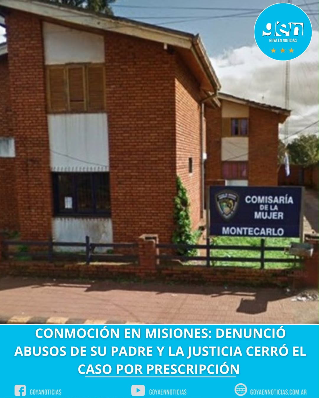 CONMOCIÓN EN MISIONES: DENUNCIÓ ABUSOS DE SU PADRE Y LA JUSTICIA CERRÓ EL CASO POR PRESCRIPCION