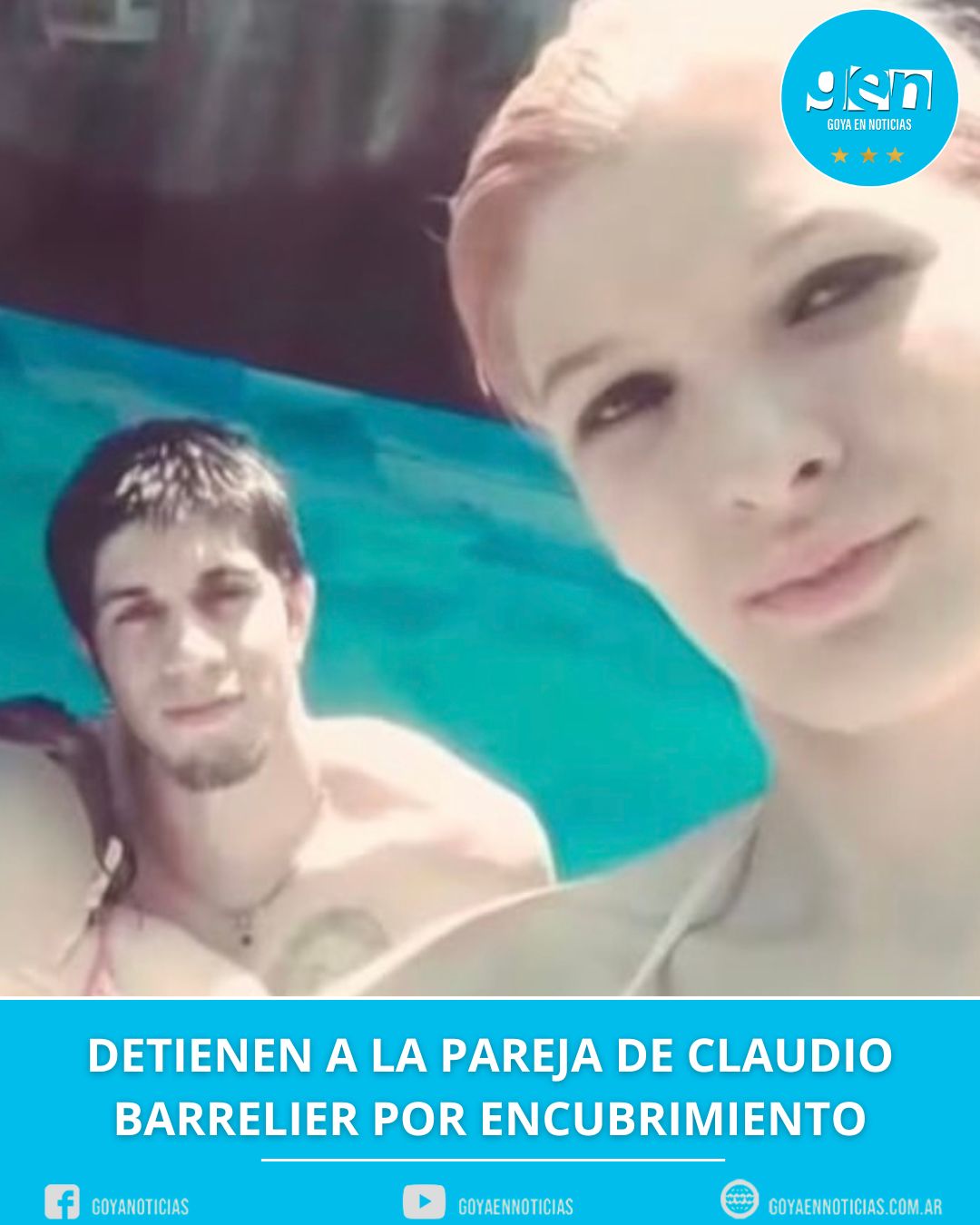 DETIENEN A LA PAREJA DE CLAUDIO BARRELIER POR ENCUBRIMIENTO