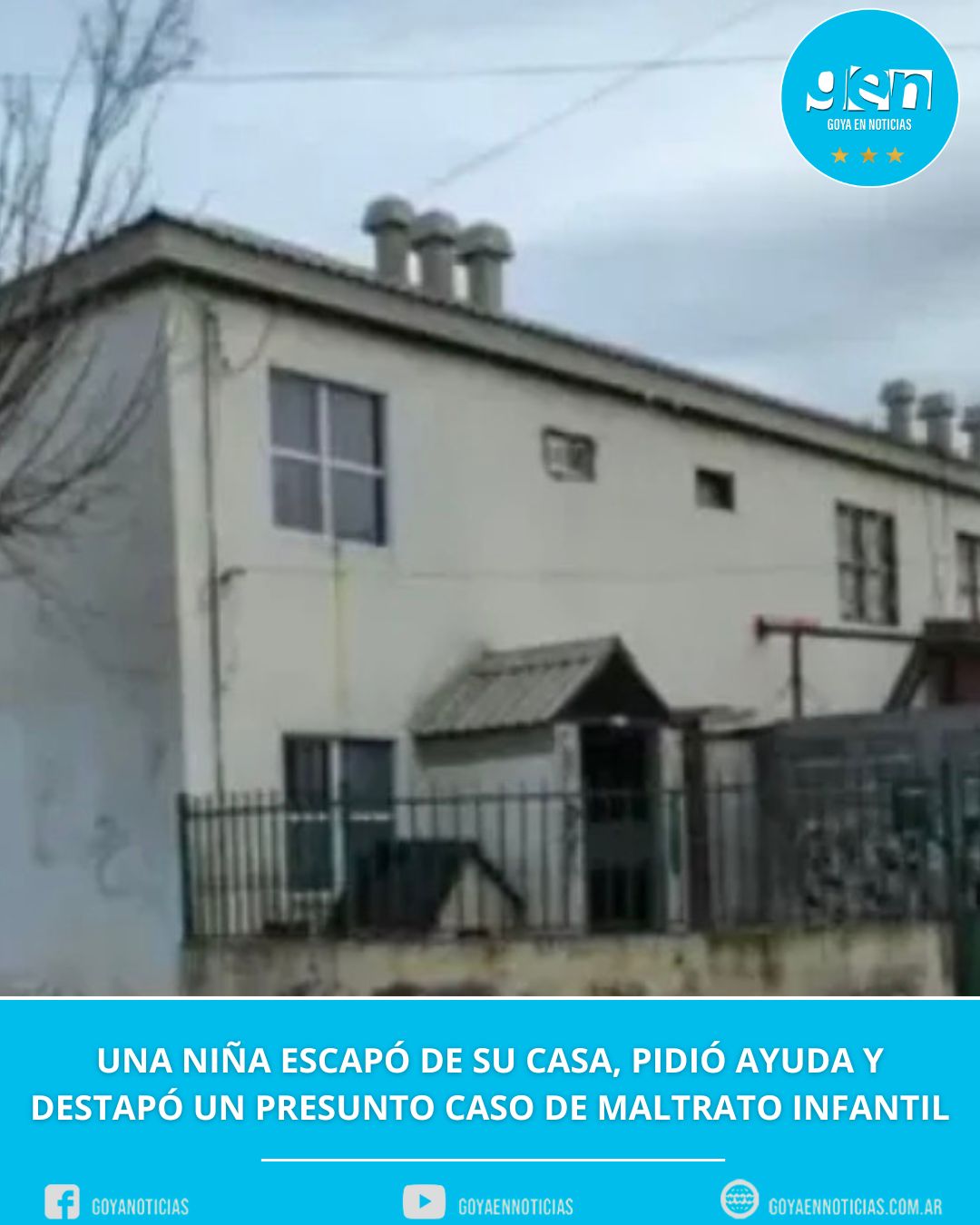 UNA NIÑA ESCAPÓ DE SU CASA, PIDIÓ AYUDA Y DESTAPÓ UN PRESUNTO CASO DE MALTRATO INFANTIL