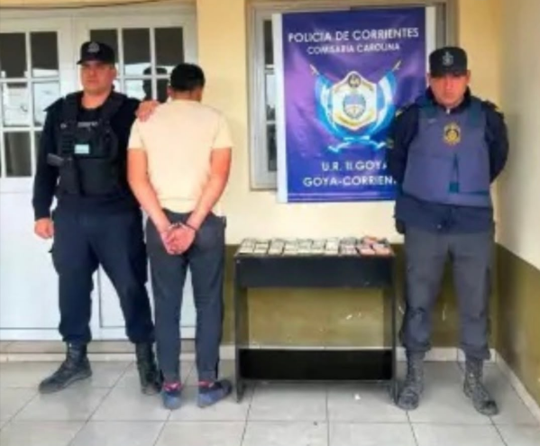 Detuvieron a un péon rural por robar $15 millones a sus patrones en Goya