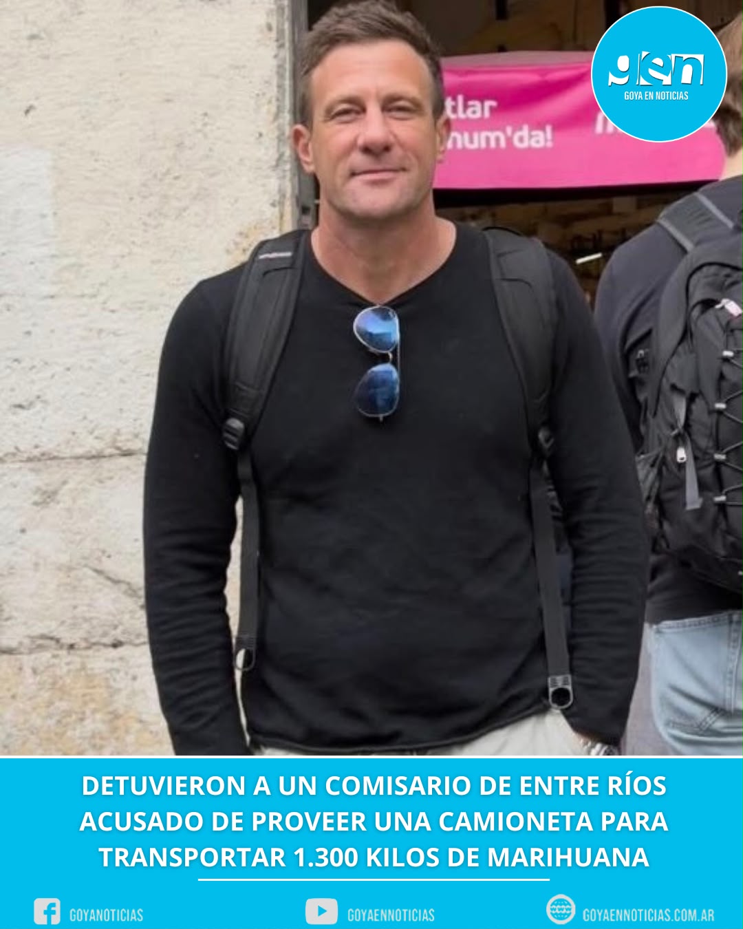 Detuvieron a un comisario de Entre Ríos acusado de proveer una camioneta para transportar 1.300 kilos de marihuana