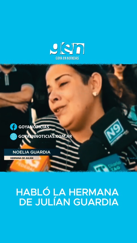 Noelia Guardia, hermana de Julián Guardia se refirió lo que ella considera que sucedió en el crimen, aportando datos de como era la relación de la pareja