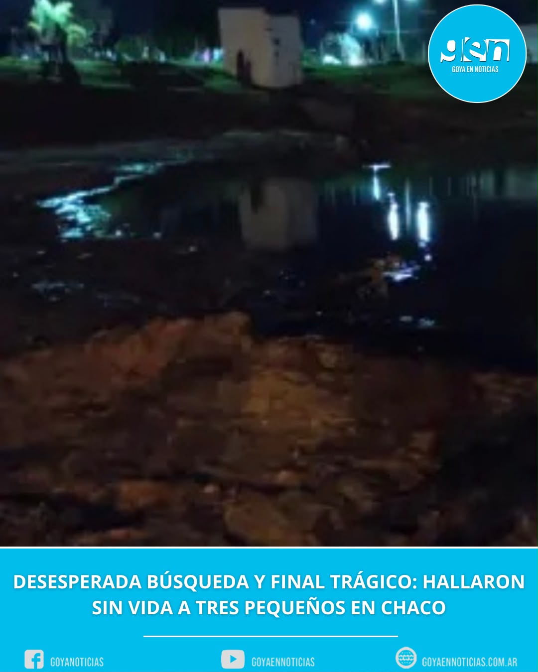 Desesperada búsqueda y final trágico: hallaron sin vida a tres pequeños en Chaco