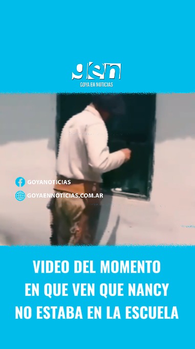 Video del momento en que ven que Nancy no estaba en la escuela