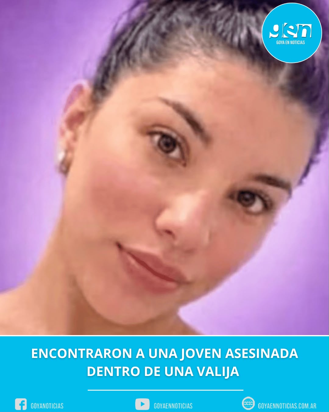 Encontraron a una joven asesinada dentro de una valija